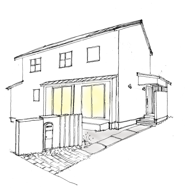 8月2日(土)3日(日)松阪市にて「凛としたやさしさを感じる A型キッチンのお家」完成見学会開催！